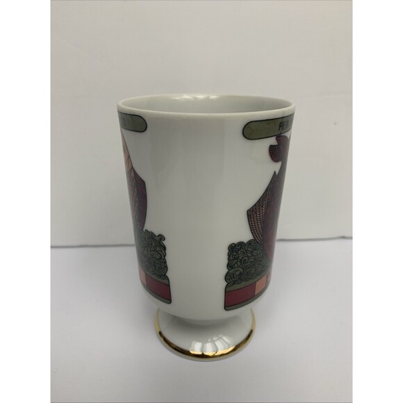 Vintage Pisces Mug By Royal Crown Zodiac By Elena 5” Tall - Picture 2 of 7